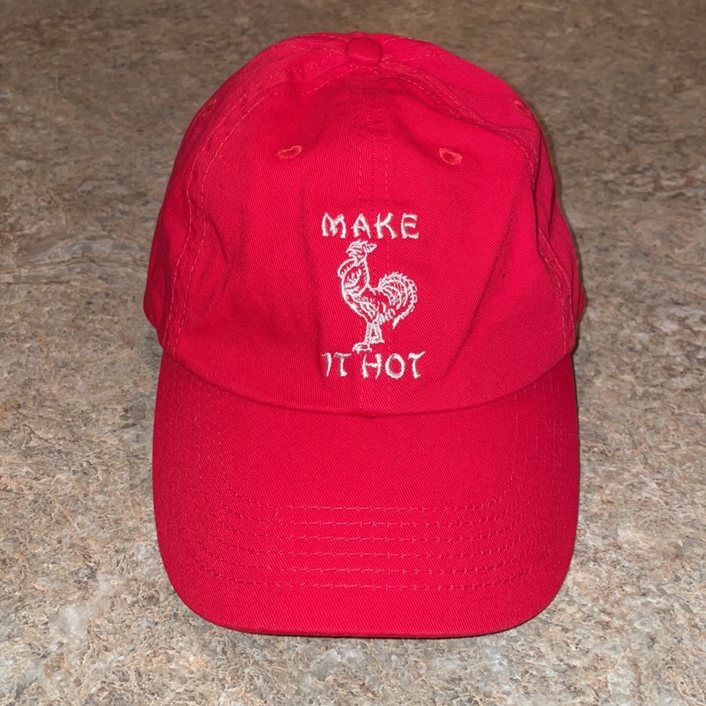 Cherry Red Ball CAP NWOT